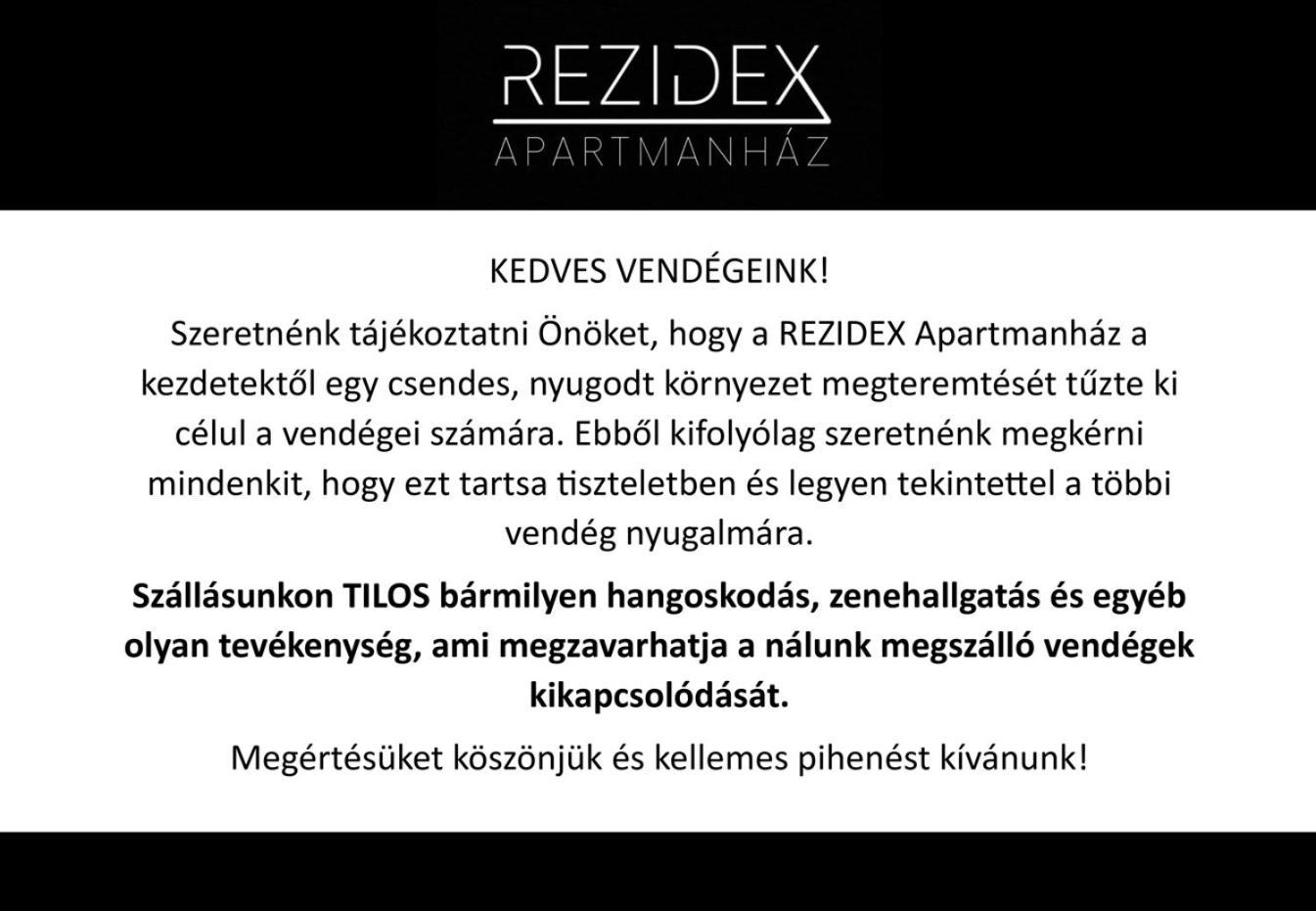 Rezidex Apartmanhaz Szeged Exterior foto